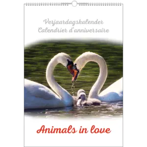 Verjaardagskalender 'Animals in Love'