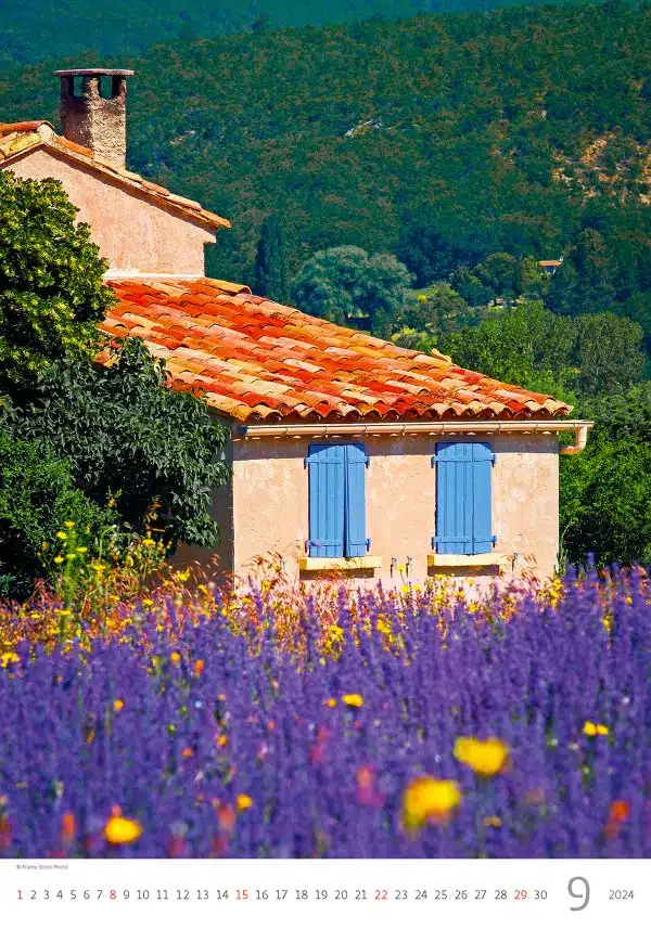 Kalender Provence 2024 - September