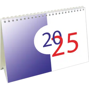 Bureaukalender International 2025 - Voorblad