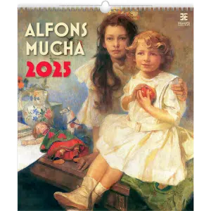 Kunstkalender Alfons Mucha 2025
