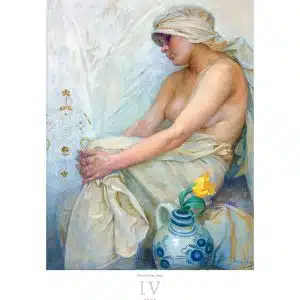 Kunstkalender Alfons Mucha 2025 - April