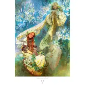 Kunstkalender Alfons Mucha 2025 - Mei