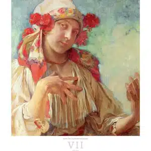 Kunstkalender Alfons Mucha 2025 - Juli