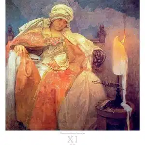 Kunstkalender Alfons Mucha 2025 - November