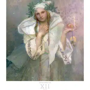 Kunstkalender Alfons Mucha 2025 - December