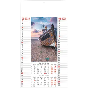 Muurkalender Seaside 2025 - pagina 3