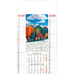 Muurkalender Seaside 2025 - pagina 4