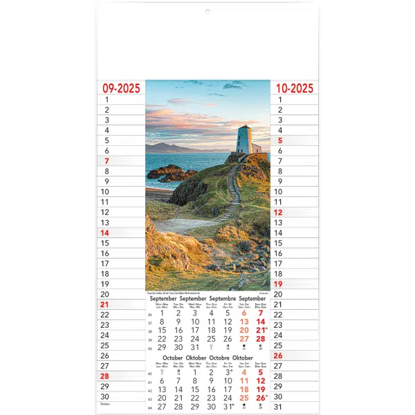 Muurkalender Seaside 2025 - pagina 5